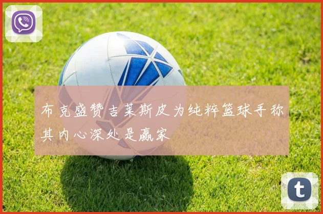 布克盛赞吉莱斯皮为纯粹篮球手称其内心深处是赢家